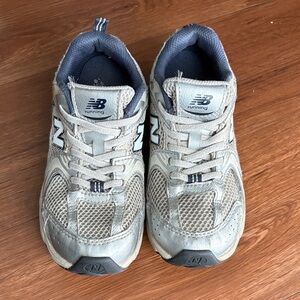 New Balance Gray Athletic Sneakers